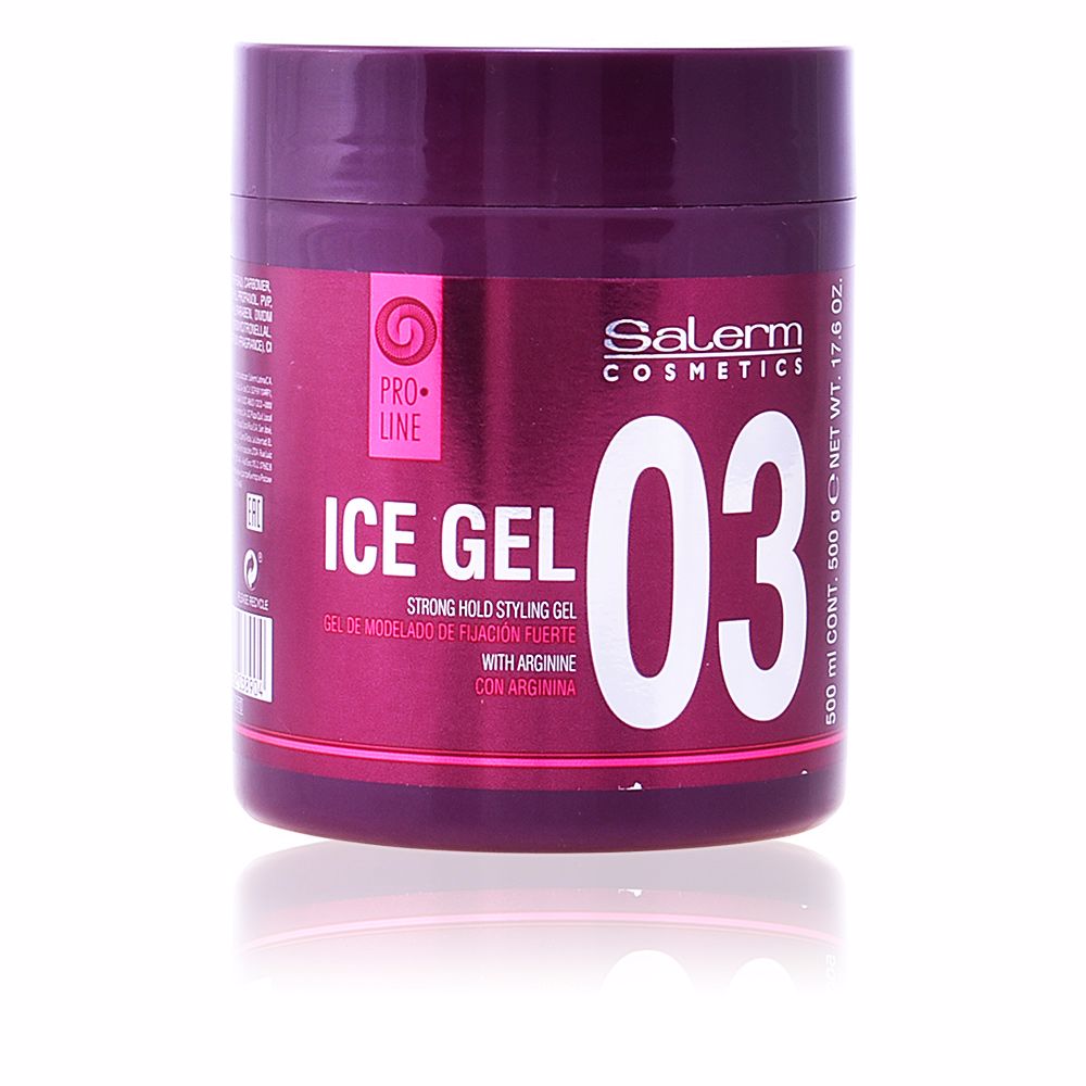 ICE GEL strong hold styling gel 500 ml