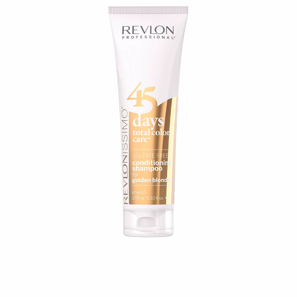 Revlon 45 Days Conditioning Shampoo For Golden Blondes 275 Ml