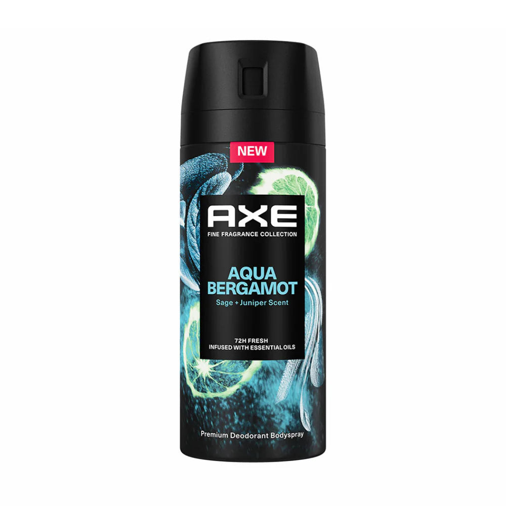 Axe Axe Aqua Bergamot Deo Vapo 150 Ml - Salevare.com