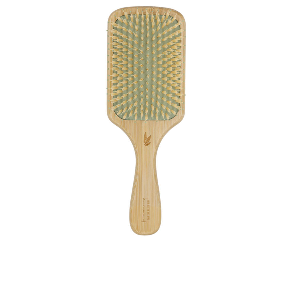 Beter Bamwood Pneumatic Racket Brush Nylon Bristles 1 U