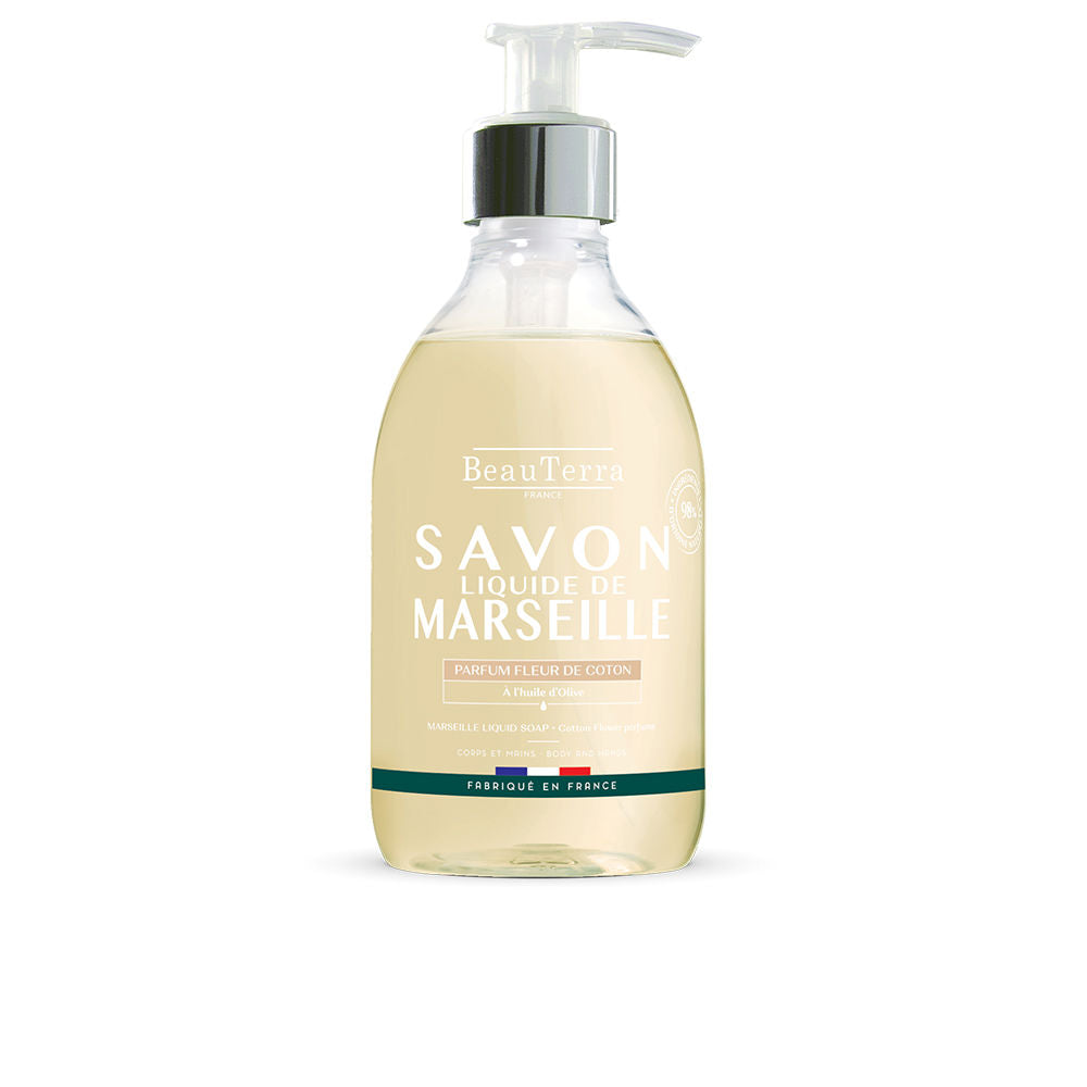 Beauterra Marseille Cotton Flower Soap 300 Ml - Salevare.com