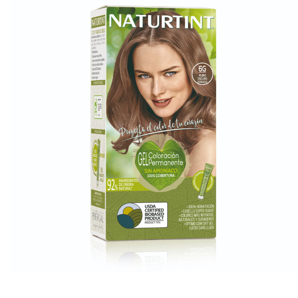 Naturtint Naturtint Ammonia-Free Hair Dye #6G-Dark Golden Blonde 170 Ml