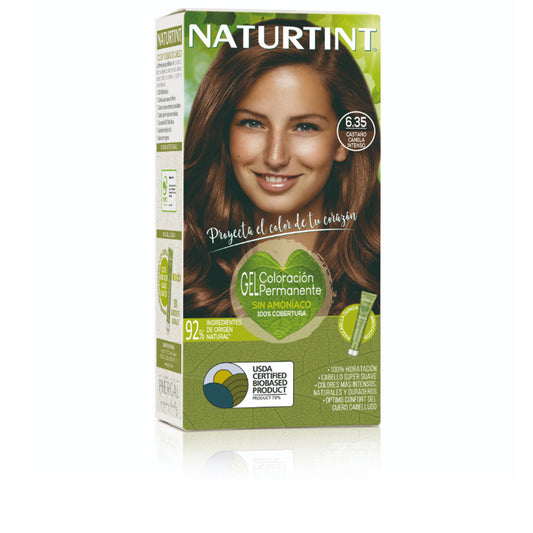 Naturtint Naturtint Ammonia-Free Dye #6.35-Intense Cinnamon Chestnut 170 Ml