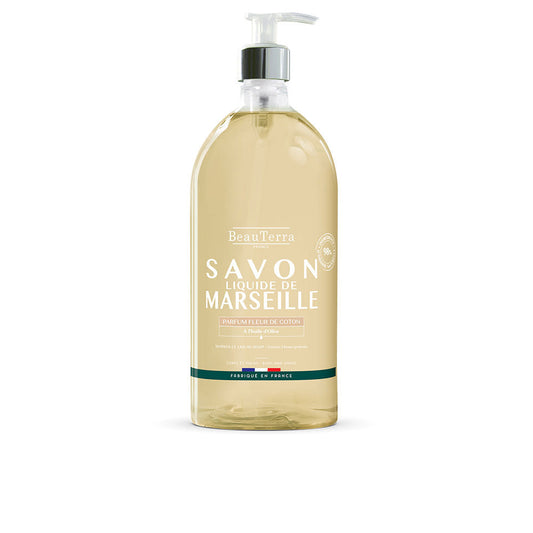 Beauterra Marseille Cotton Flower Soap 1000 Ml - Salevare.com