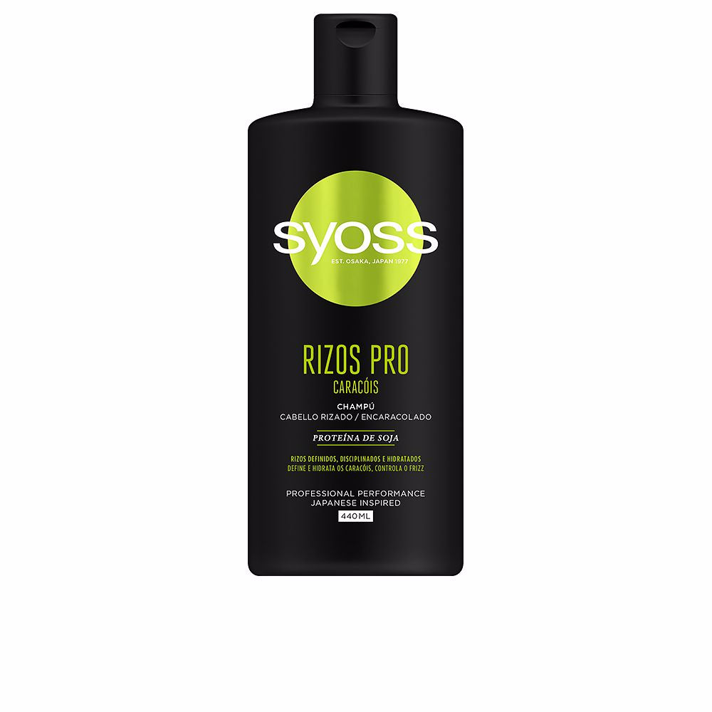 Syoss Rizos Pro Shampoo For Wavy Or Curly Hair 440 Ml