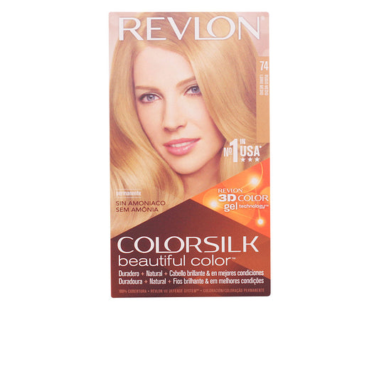 Revlon Mass Market Colorsilk Tinte #74-Rubio Medio 1 U
