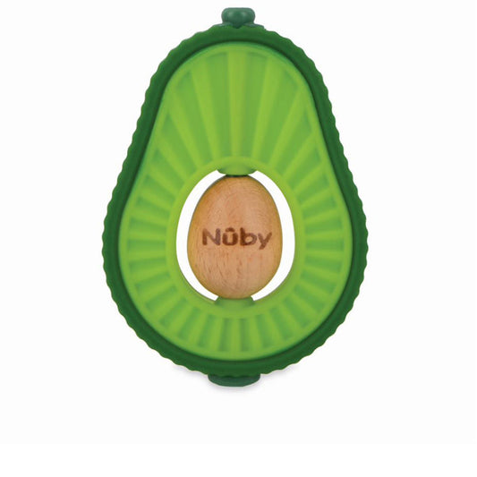 Nûby Avocado Teether 6M+ 1 U - Salevare.com