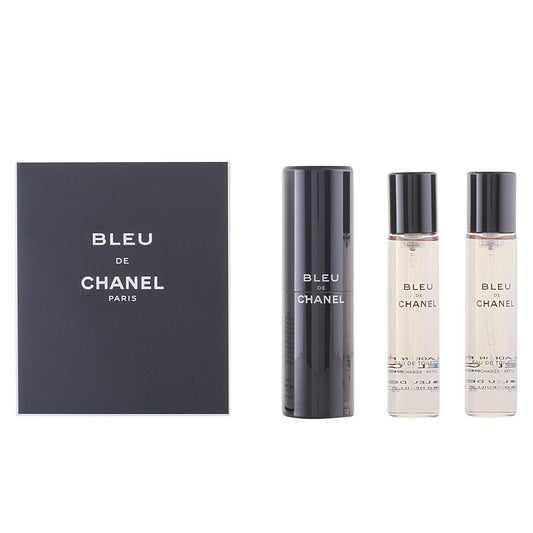 Chanel Bleu Eau De Toilette Refillable Spray 3 X 20 Ml - Salevare.com