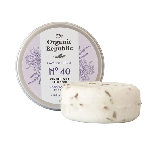 The Organic Republic Solid Shampoo Dry Hair 70 Gr