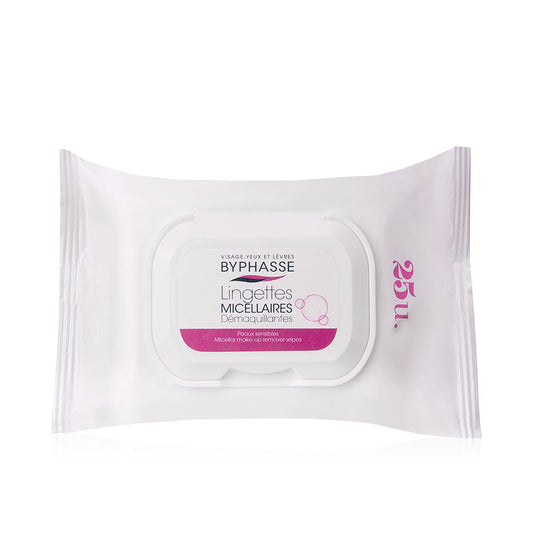 Byphasse Makeup Removal Wipes Micellar Solution 25 Units - Salevare.com