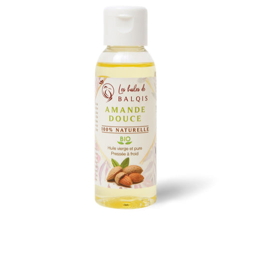 Les Huiles De Balqis Amande Douce Aceite Virgen 100 % Orgánico 50 Ml - Salevare.com