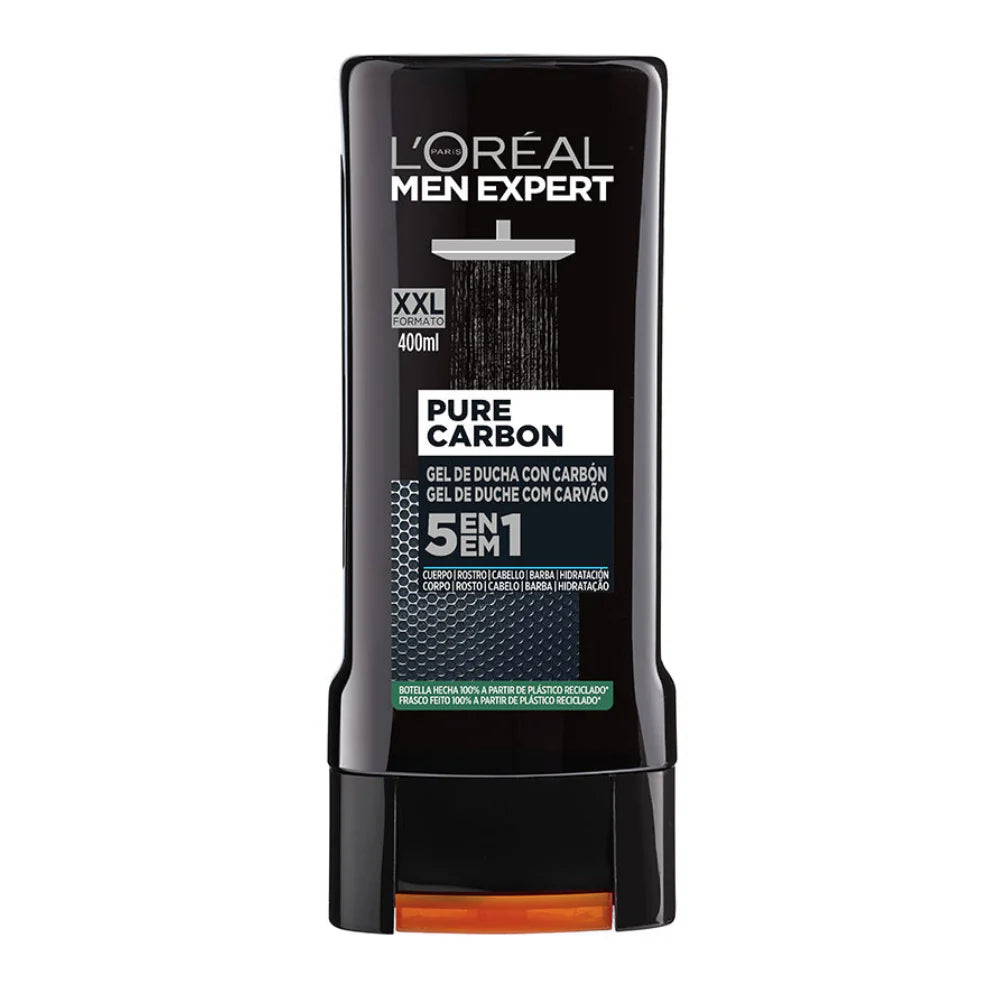 L'Oréal Paris Men Expert Pure Carbon Shower Gel 5 In 1 400 Ml - Salevare.com