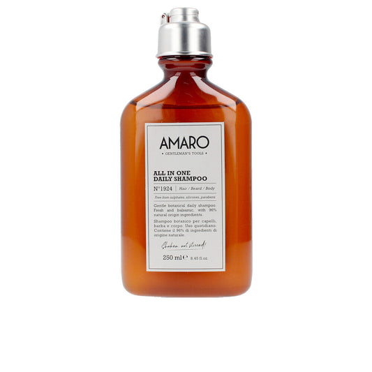 Farmavita Amaro All In One Daily Shampoo Nº1924 Hair/Beard/Body 250 Ml