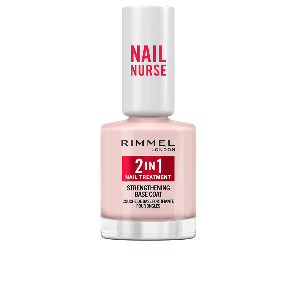 Rimmel London Nail Nurse 2 In 1 Nail Treatment &Amp; Base Coat 12 Ml - Salevare.com