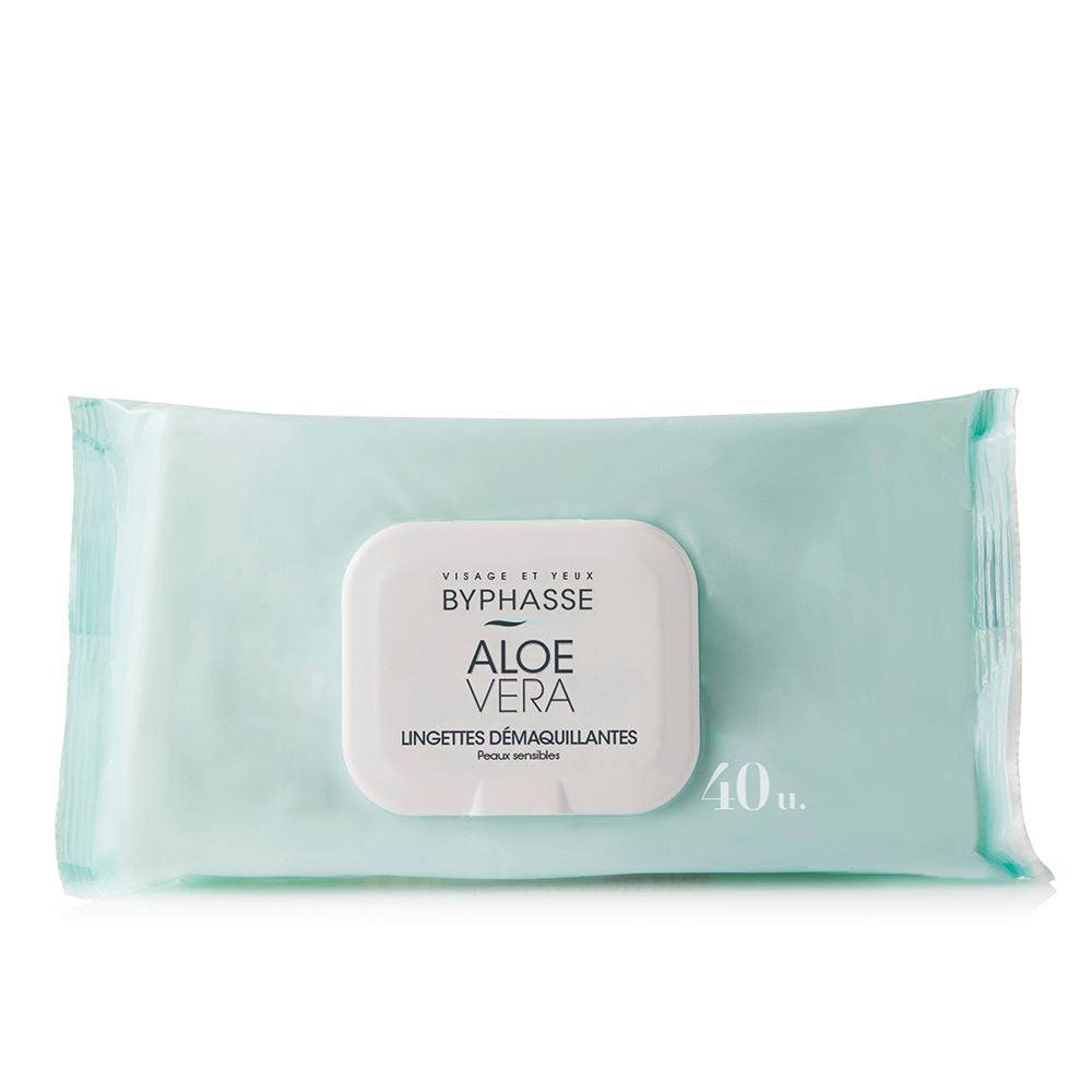 Byphasse Makeup Removal Wipes Aloe Vera 40 Units - Salevare.com