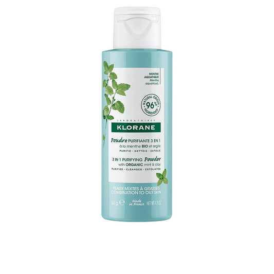 Klorane Bio Mint Purifying Powder 3 In 1 50 Gr - Salevare.com