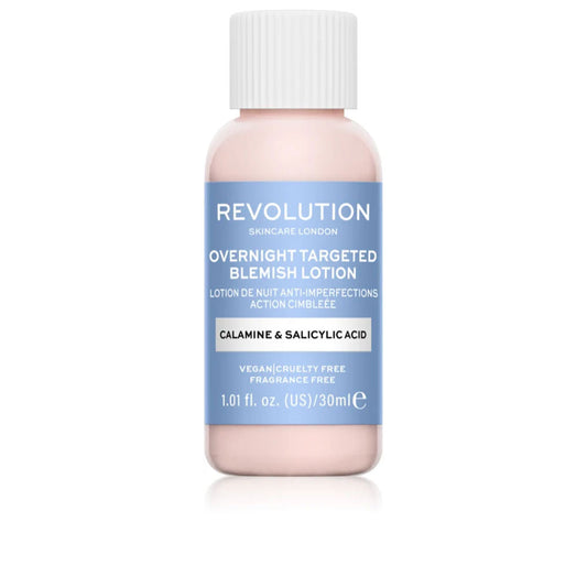 Revolution Skincare Overnight Targeted Blemish Lotion Calamine &Amp; Salicylic Acid 30 Ml - Salevare.com