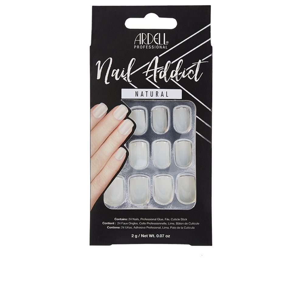 Ardell Nail Addict Natural Squared 1 U - Salevare.com