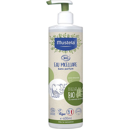 Mustela Bio Baby Micellar Water Without Rinsing 400 Ml - Salevare.com