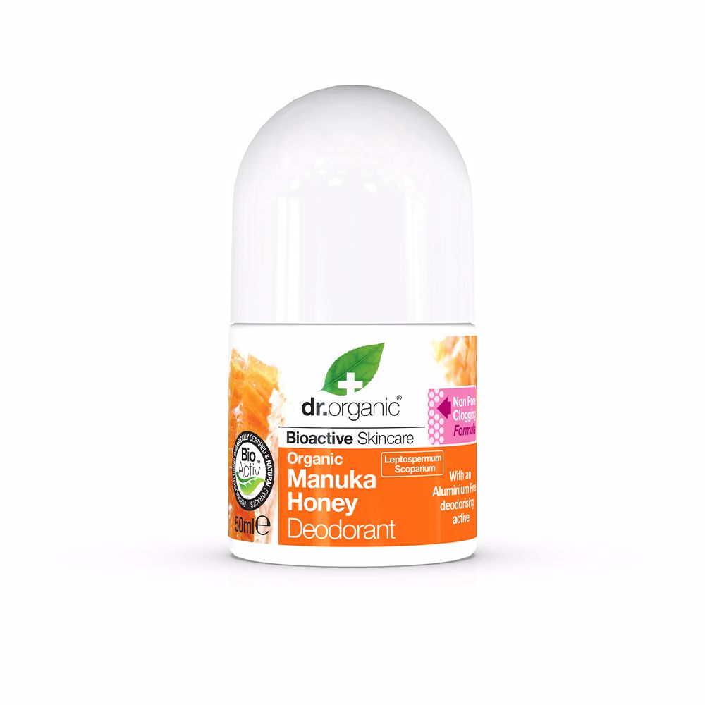 Dr. Organic Miel De Manuka Deodorant Roll-On 50 Ml - Salevare.com