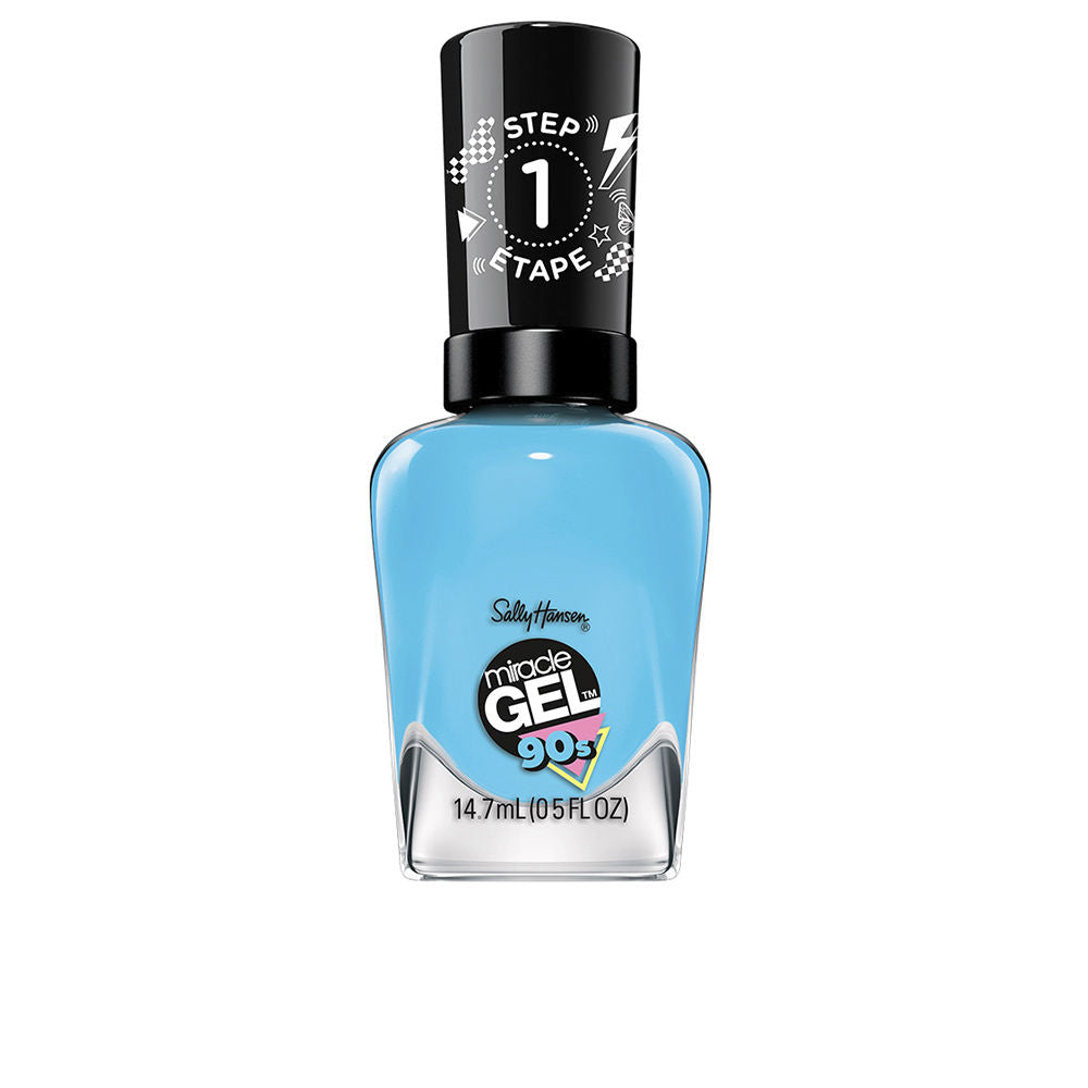 Sally Hansen Miracle Gel 90S Nail Polish #886-I Blue That 14.7 Ml - Salevare.com