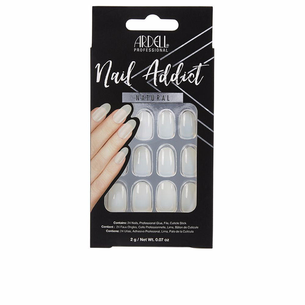Ardell Nail Addict Natural Oval 1 U - Salevare.com
