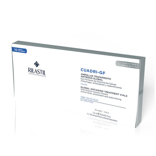 Rilastil Multirepair Cuadri-Gf Antioxidant Ampoules 10 Units - Salevare.com