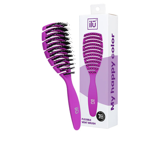 Ilu Flexible Vent Brush #Purple 1 U
