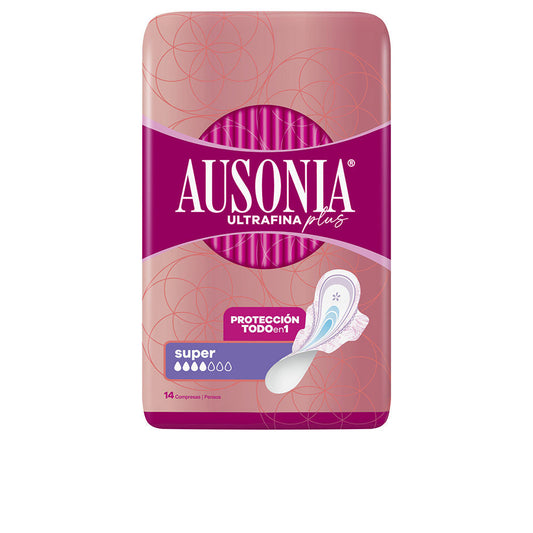 Ausonia Ausonia Ultrafina Plus Compresas Super Alas 14 U - Salevare.com