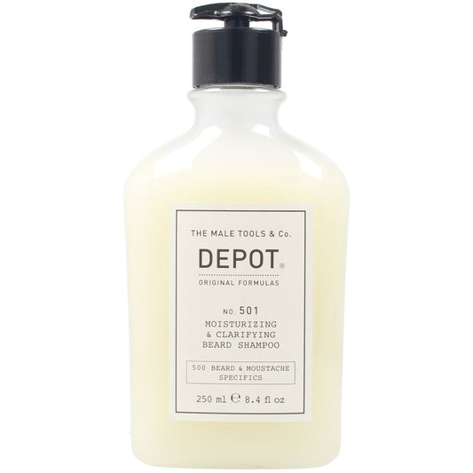 Depot Beard &Amp; Mustache Nº501 Moisturizing &Amp; Clarifying Beard Shampoo 250 Ml - Salevare.com