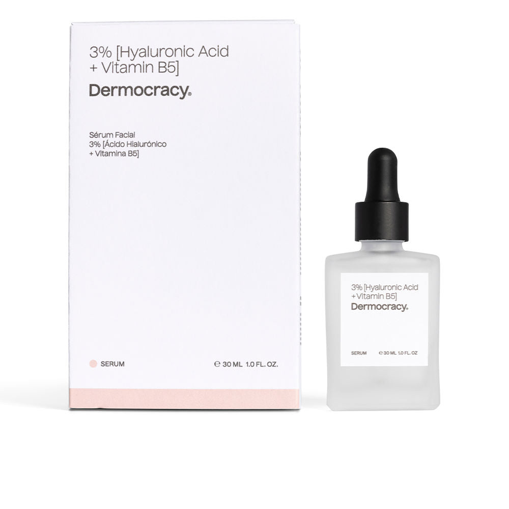Dermocracy 3% [Hyaluronic Acid + Vitamin B5] Facial Serum 30 Ml - Salevare.com