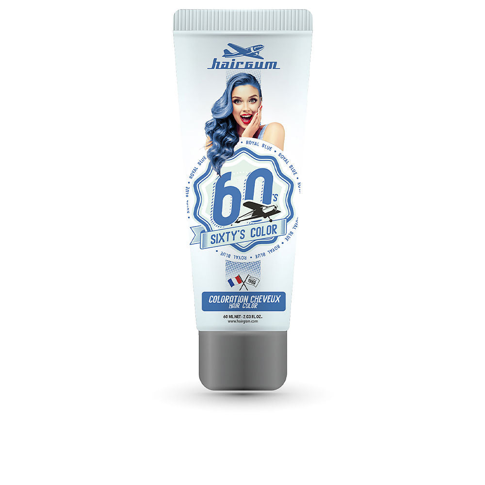 Hairgum Sixty'S Color Hair Color #Royal Blue
