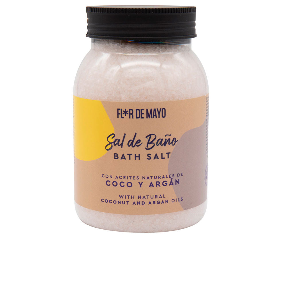 Flor De Mayo Bath Salt Argan And Coconut 650 Gr - Salevare.com