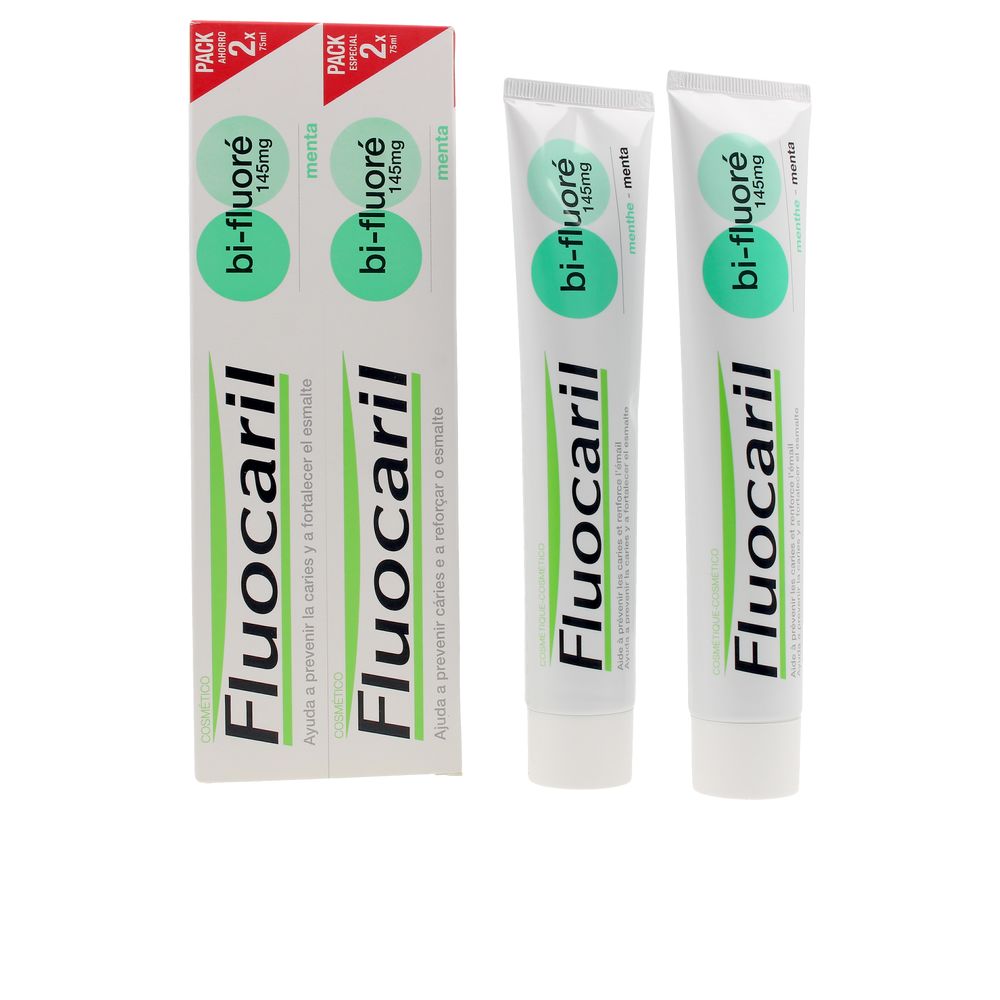 Fluocaril Bi-Fluoré 145Mg Dentífrico Menta 2 X 75 Ml - Salevare.com