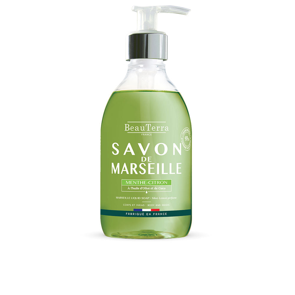 Beauterra Marseille Mint-Lemon Soap 300 Ml - Salevare.com