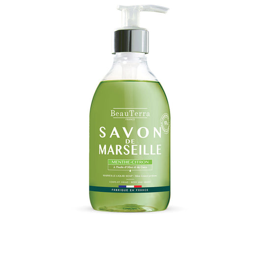 Beauterra Marseille Mint-Lemon Soap 300 Ml - Salevare.com