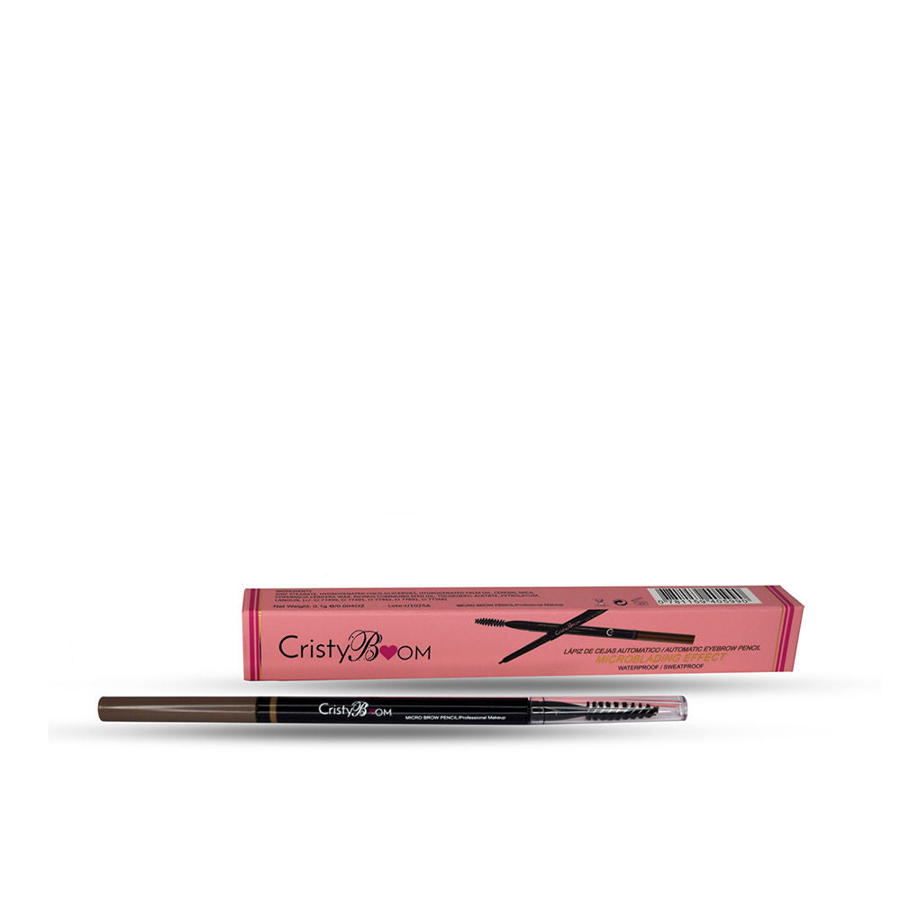 Cristyboom Microblanding Effect Waterproof Eyebrow Pencil #Brown 0.1 Gr - Salevare.com