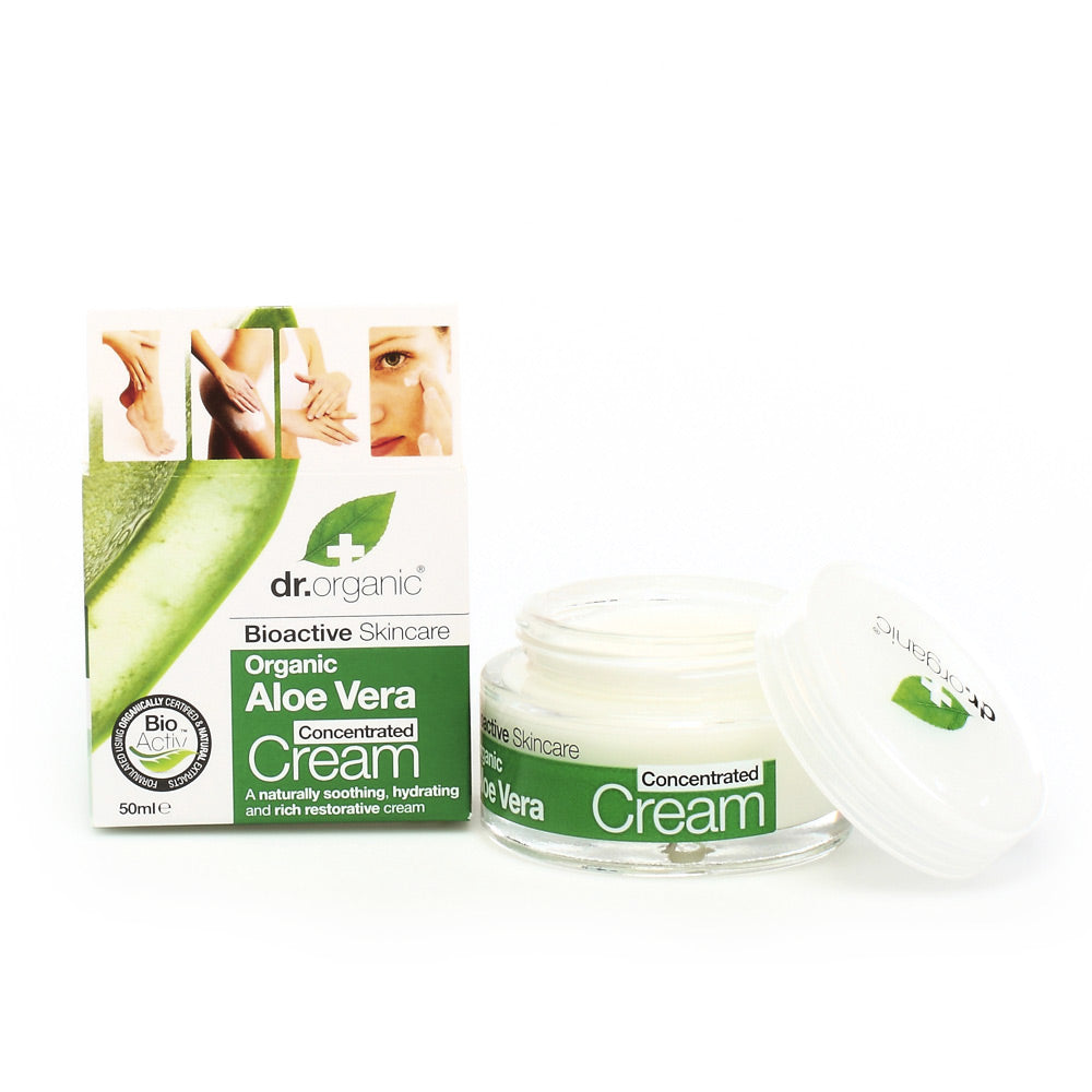 Dr. Organic Aloe Vera Crema Concentrada 50 Ml - Salevare.com