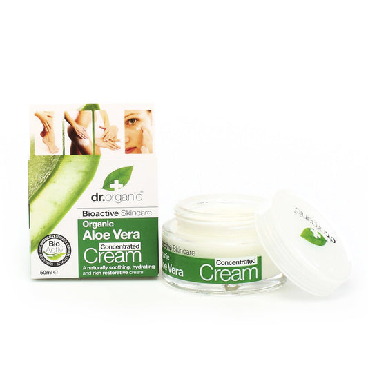 Dr. Organic Aloe Vera Crema Concentrada 50 Ml - Salevare.com