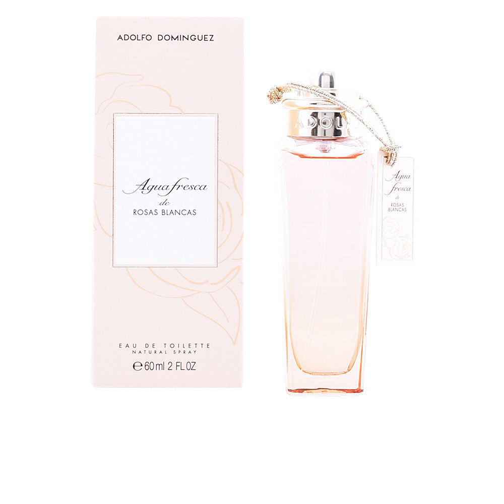 Adolfo Dominguez Agua Fresca De Rosas Blancas Eau De Toilette Spray 60 Ml - Salevare.com