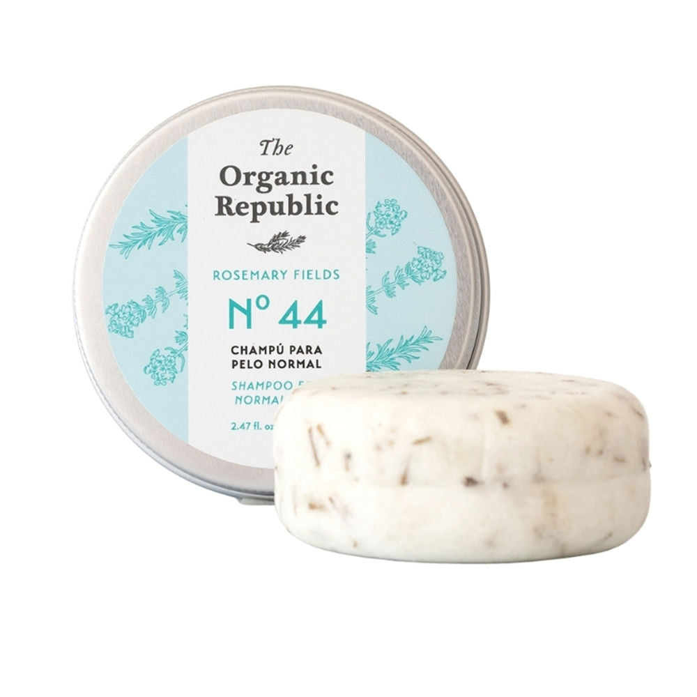 The Organic Republic Solid Shampoo Normal Hair 70 Gr