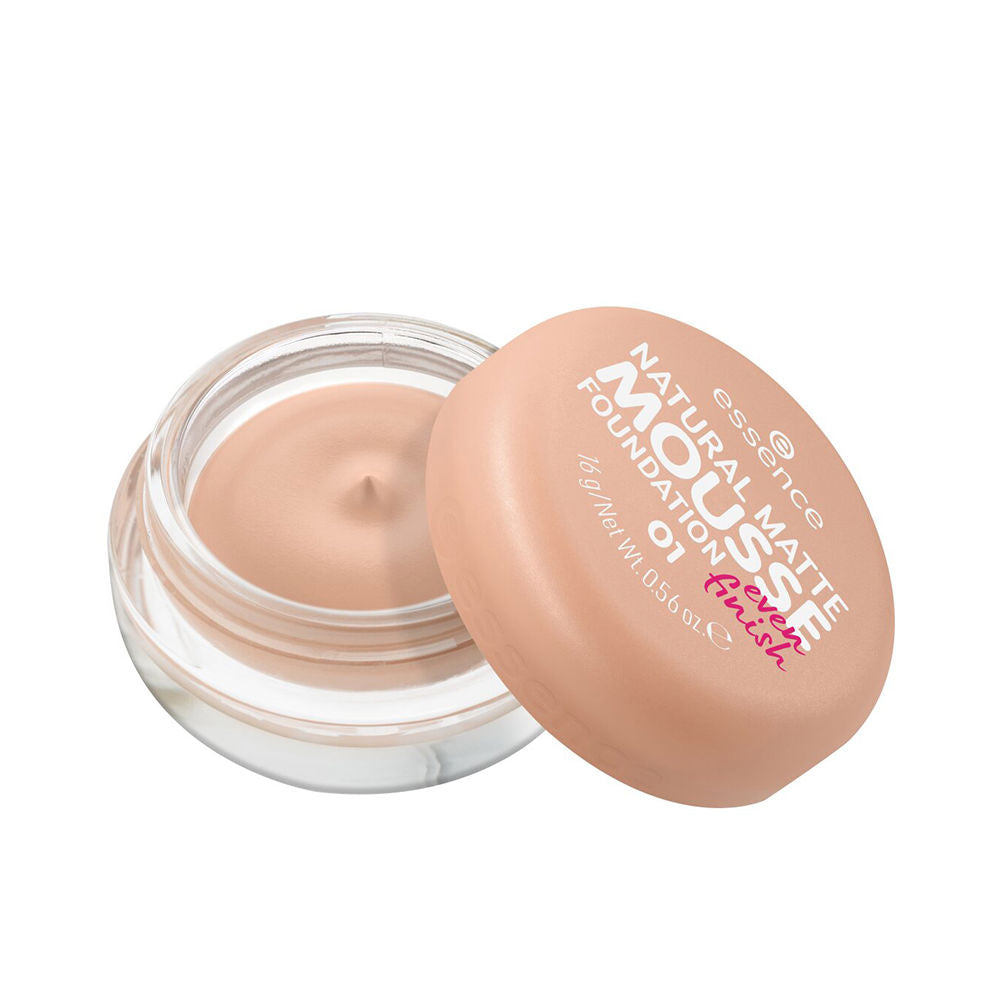 Essence Natural Matte Mousse Makeup Base #01 16 Gr - Salevare.com