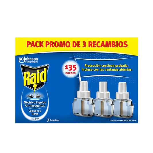 Raid Anti-Mosquito Protection X 3 Spare Parts - Salevare.com