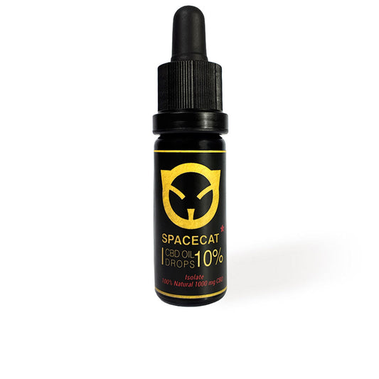 Spacecat Aceite De Cbd 10% (1000Mg) Espectro Completo Rico En Cannabidiol 10 Ml - Salevare.com