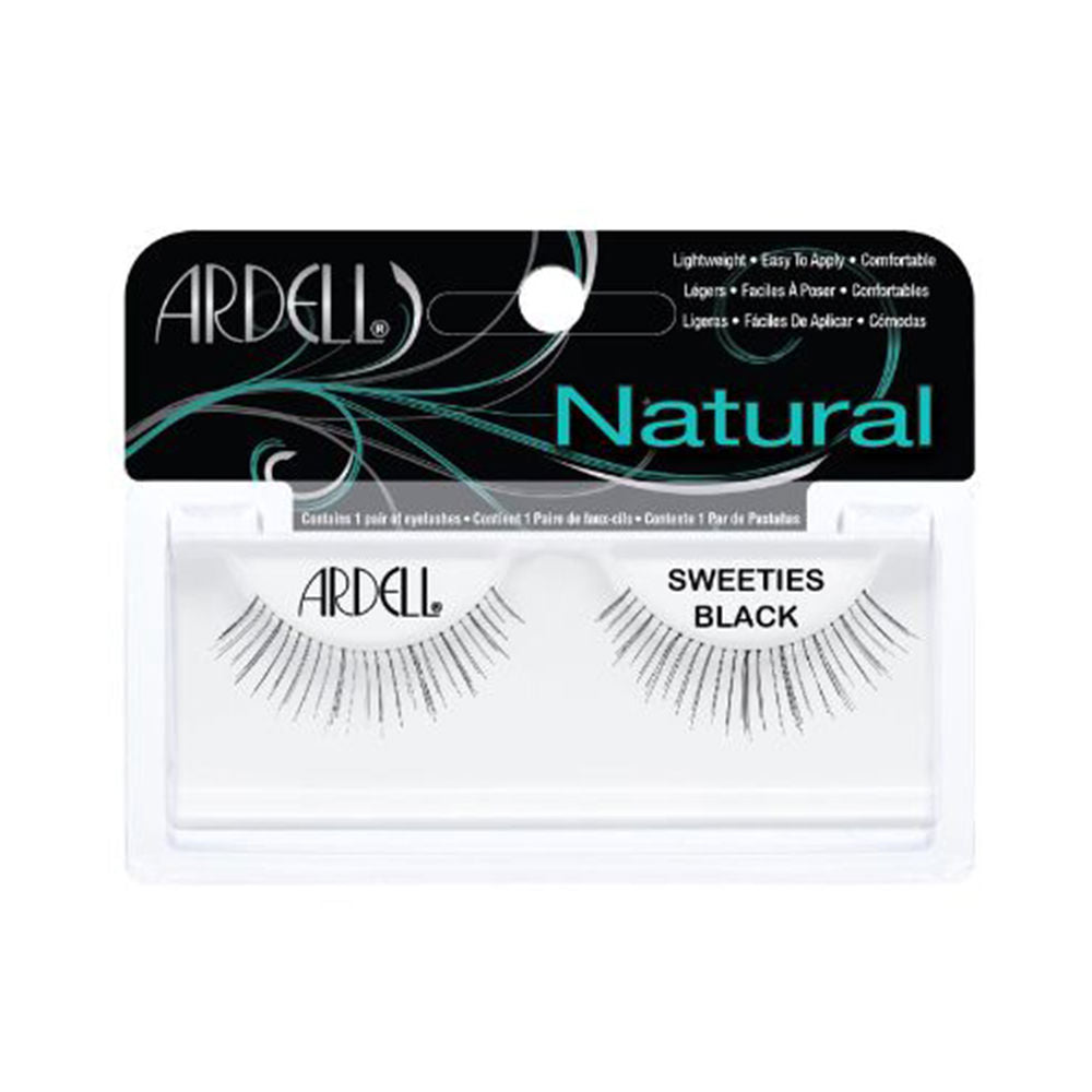 Ardell Natural Eyelashes #Sweeties Black 1 U - Salevare.com