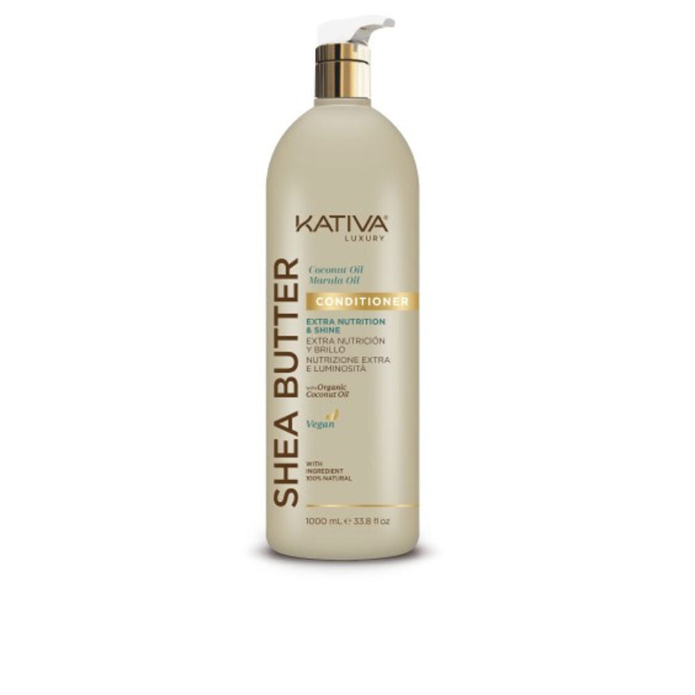 Kativa Shea Butter Coconut &Amp; Marula Oil Conditioner 1000 Ml