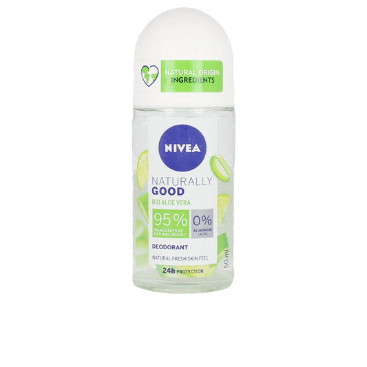 Nivea Naturally Good Aloe Vera Deo Roll-On 50 Ml - Salevare.com
