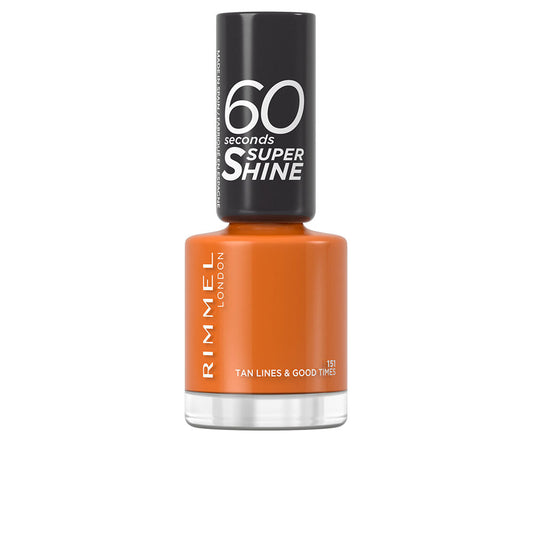 Rimmel London 60 Seconds Super Shine Esmalte De Uñas #151-Tan Lines & Good Times 8 Ml - Salevare.com