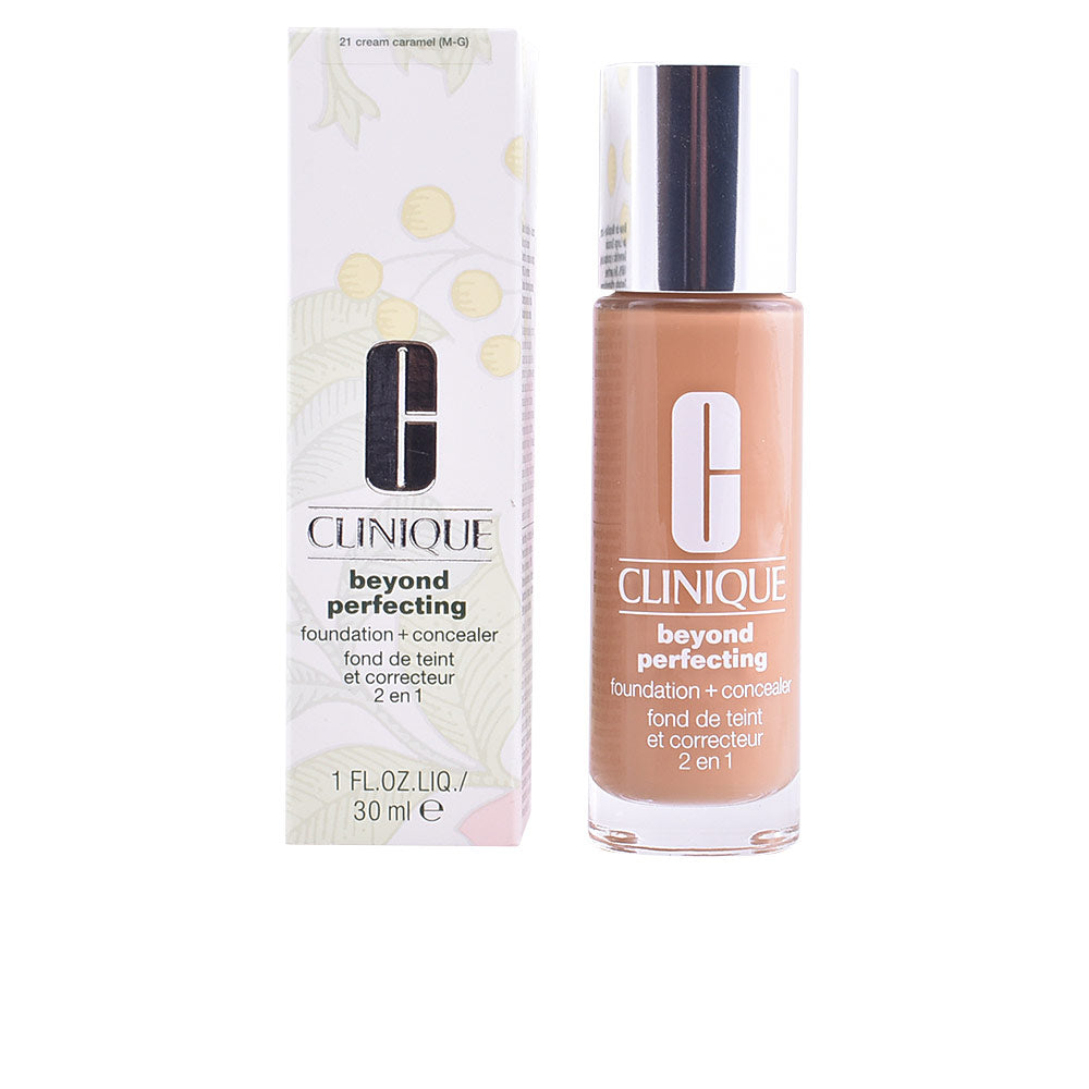 Clinique Beyond Perfecting Foundation + Concealer #21-Cream Caramel - Salevare.com