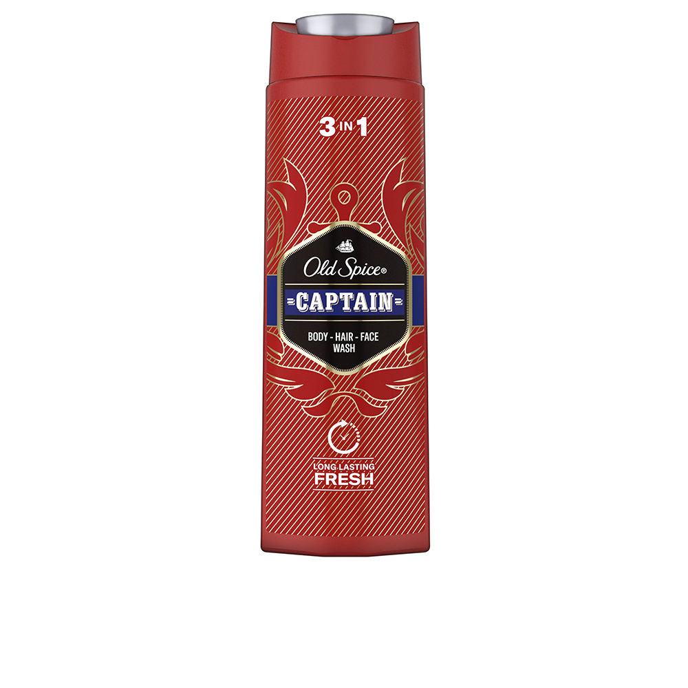 Old Spice Old Spice Captain 3In1 Shower Gel 400 Ml - Salevare.com